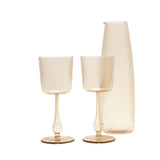 Luisa Calice 3 - Piece Set | Sand - Glassware by R+D.Lab | Obakki