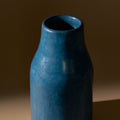 Medium Kouba Tadelakt Vase | Azure_The Tadelakt Atelier_201-74-1844.2-803AZREOS | Obakki