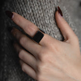 Modernist Signet Ring - Ring by Sylvester | Obakki