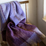 Mohair Blanket Scarf | Purple Mountain Scarves Frances VH Obakki