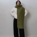 Mohair Scarf | Green_Frances VH_201-64-1361-117GRNScarf | Obakki
