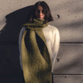 Mohair Scarf | Green_Frances VH_201-64-1361-117GRNScarf | Obakki