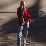 Mohair Scarf | Taupe Scarves Frances VH Obakki