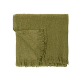 Mohair Throw | Green Blankets & Throws Frances VH Obakki