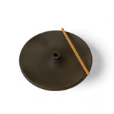 Mountain Incense Plate | Black Incense Holders Stupa Incense Obakki