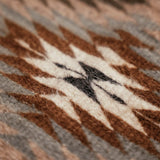 Natural Dye Oaxacan Santiago Rug | Dark Rugs Weaver Diego Obakki