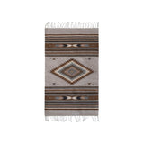 Natural Dye Oaxacan Santiago Rug | Light Rugs Weaver Diego Obakki