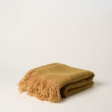 Natural Dyed Siroua Wool Blanket - Home Textiles by Weavers of the High Atlas | Obakki