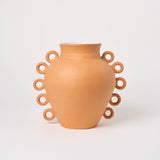Oaxacan Clay Loop - Handle Vase Rufina Obakki
