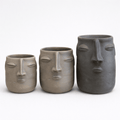 Oaxacan Clay Planter | Cara_Ana Beatriz_201-50-1184-170CLAYL | Obakki