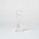 Artisan Shaped Glass Candle Holder | Set of 3 Candles & Incense