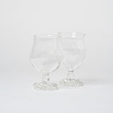 Artisan Shaped Water Glass | Set of 2 Glassware