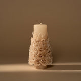 Cirio Skirted Candle | Cappuccino Candles & Incense