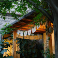 Fabric Papel Garland_Caralarga_201-71-1637-717Nat CottonOS | Obakki