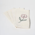 Fleurs Romantiques Table Napkins | Set of 4_Sarah Espeute_201-61-1924.1-168CoquelicotOS | Obakki
