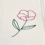 Fleurs Romantiques Table Napkins | Set of 4 Table Linens Rose