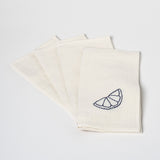 Fruits De Mer Table Napkins | Set of 4 Table Linens