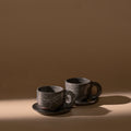 Marble Mug + Saucer | Set of 2_Nook Mesa_201-71-1951.2-189Grey MarbleOS | Obakki