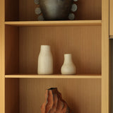 Medium Kouba Tadelakt Vase | Ivory Vases + Planters