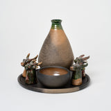 Oaxacan Mezcal Set | Berrendo Verde Vases + Planters