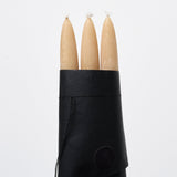 Taper Candle Set of 3 | Cedar Yellow Candles