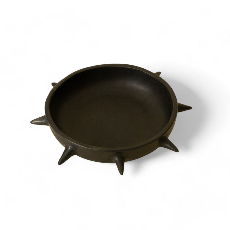 Onyx Spiked Platter Decorative Bowls Amando Obakki