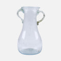 Recycled Glass Handled Vase_Herat Glass_201-71-2102-809ClearOS | Obakki