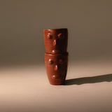 Red Clay Cara Cups | Set of 2 Bowls Macrina Obakki
