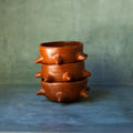 Red Clay Spiked Sauce Bowl_Macrina_201-54-1725-168CLAYOS | Obakki