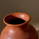 Red Clay Vase | S_Macrina_201-54-1727-168CLAYOS | Obakki
