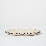 Ruffle Oval Platter - Candles & Incense by Nathalee Paolinelli | Obakki