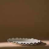 Ruffle Oval Platter - Candles & Incense by Nathalee Paolinelli | Obakki