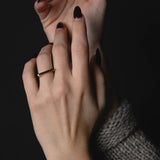 Slim Flat - top Ring - Ring by Victorious Crafts | Obakki