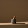 Small Holbox Mortar and Pestle | Black_Ayres_201-71-1665-156Black MarbleOS | Obakki