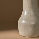 Small Kouba Tadelakt Vase | Ivory - Vases + Planters by The Tadelakt Atelier | Obakki