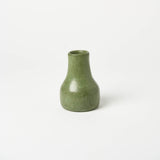 Small Kouba Tadelakt Vase | Olive - Vases + Planters by The Tadelakt Atelier | Obakki