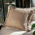 Tailor Fringed Cushion Cover | 20"_Candor - Fernanda Mereles_201-60-1744.1-075IvoryOS | Obakki