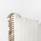 Tailor Fringed Cushion Cover | 20" Cushion Covers Candor - Fernanda Mereles Obakki