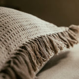Tailor Fringed Cushion Cover | 20" Cushion Covers Candor - Fernanda Mereles Obakki