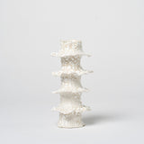 Torn Tier Candle Stand | Cream Lichen - Candles & Incense by Nathalee Paolinelli | Obakki