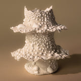 Torn Tier Candle Stand | Cream Lichen_Nathalee Paolinelli_201-72-1832-137Cream LichenSmall | Obakki