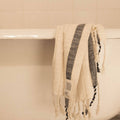 Turkish Hand Towel | Bahia_Mizar & Alcor_201-60-1266-171Bahia BLKHand / Hair | Obakki