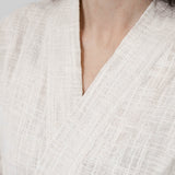 Turkish Linen Robe | Natural - Robes by Mizar & Alcor | Obakki