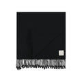 Turkish Linen Towel | Solid Black_Mizar & Alcor_201-60-1261-171BLKOS | Obakki