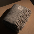 Turkish Linen Towel | Speckled Grey_Mizar & Alcor_201-60-1262-171GRYOS | Obakki
