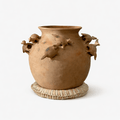 Veladores del Maiz Clay Vase_San Pedro Zipajo_201-74-1768-766NaturalOS | Obakki