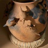 Veladores del Maiz Clay Vase - Vases by San Pedro Zipajo | Obakki