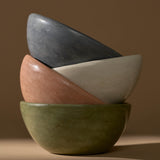 Zlafa Bowl | Medium - Vases + Planters by The Tadelakt Atelier | Obakki