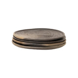 12.5" Rustic Charger Plate | Set of 4 Plates Francisco Obakki