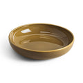 13.5" Flat Serving Bowl_R+D.Lab_201-54-0401-158-Ocher Tan-O/S | Obakki